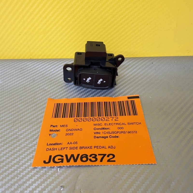 2022-2025 Jeep Wagoneer Dash Lh Left Driver Side Brake Pedal Control Switch Oem