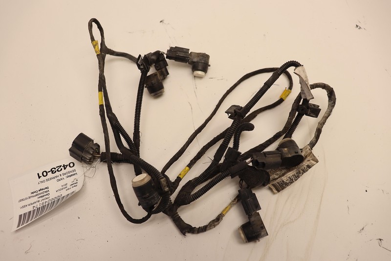 2014-2016 MASERATI QUATTROPORTE REAR BUMPER PARKING SENSOR WIRING HARNESS OEM