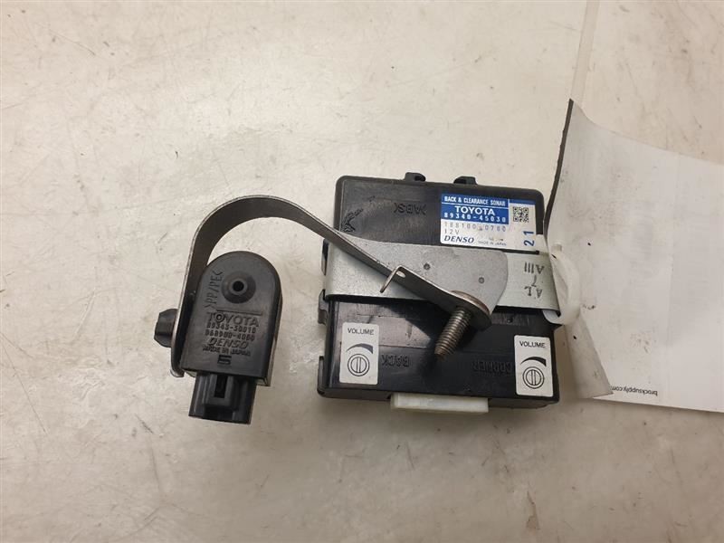 07 08 09 10 TOYOTA SIENNA DRIVER ASSIST CLEARANCE WARNING ECM
