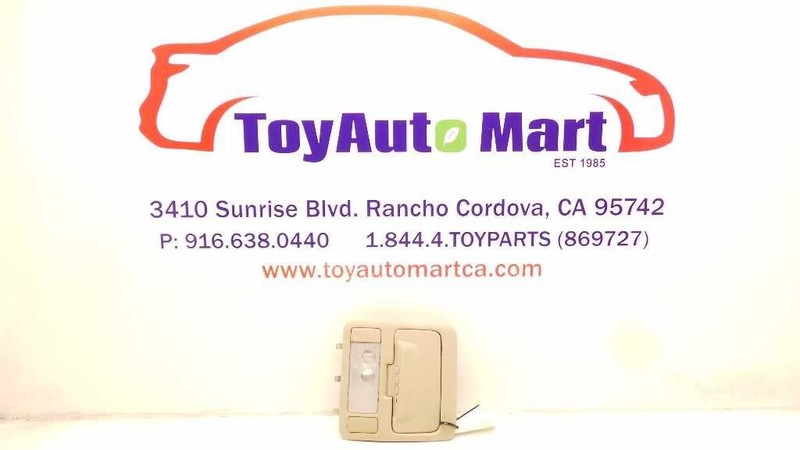 2002 SOLARA Misc Lamps, SLE,LA00,TAN FRNT LAMP W/ROOF CONTROL