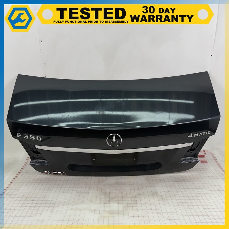 10-16 Mercedes E-Class Sedan W212 TRUNK LID SHELL Gray OEM