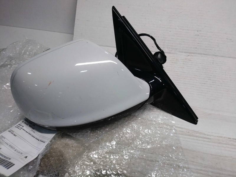 2016 Audi Q5 Right Door Mirror Assembly White OEM 564311, 133K Miles
