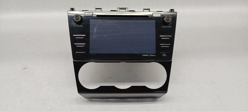 17 SUBARU FORESTER radio assembly head unit w/o navigation OEM