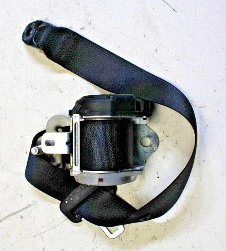 Passenger Right Rear Seat Belt Retractor Black for 2014 14 Nissan Versa