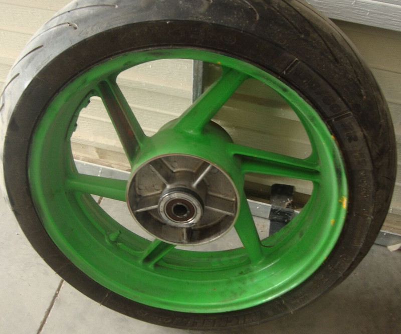 1997 Honda CBR600 F3 CBR 600 CBR600F3 160/60-17 Rear Rim Tire Wheel Straight 17