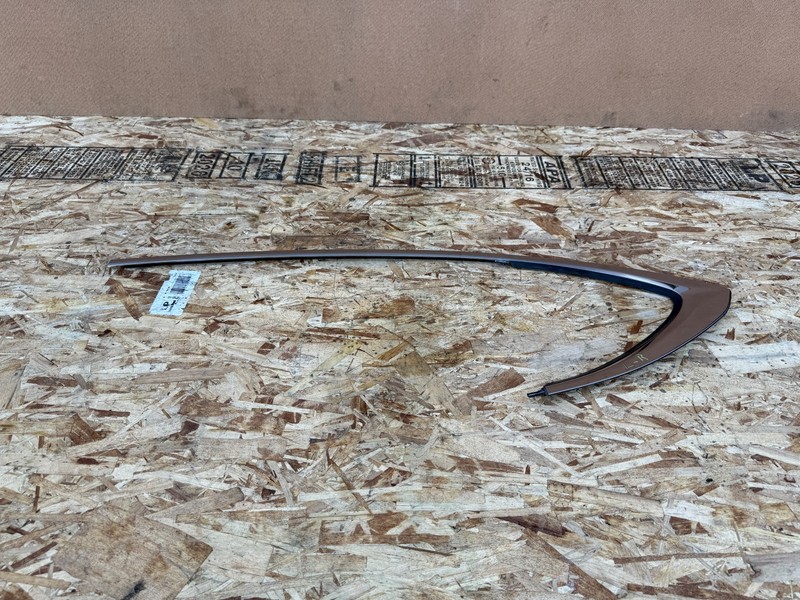 GENESIS G70 2019-2026 OEM REAR LEFT DRIVER WINDOW CHROME MOLDING TRIM ASSY