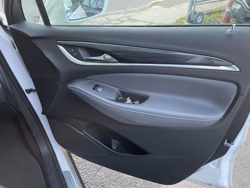 2018-2024 Buick Enclave Right Passenger Front Door Trim Panel Black With Gray