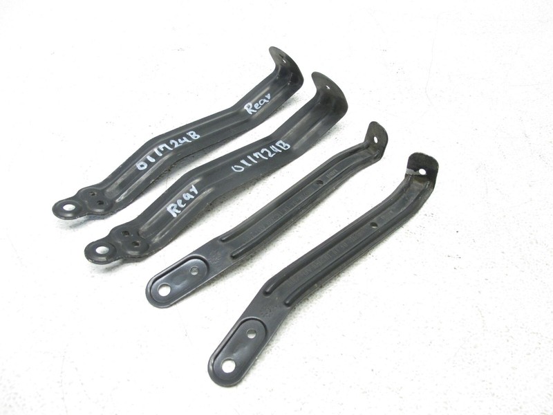 11-16 MINI COOPER S COUNTRYMAN R60 BUMPER GUIDE MOUNT BRACKET REAR SET OEM 01172