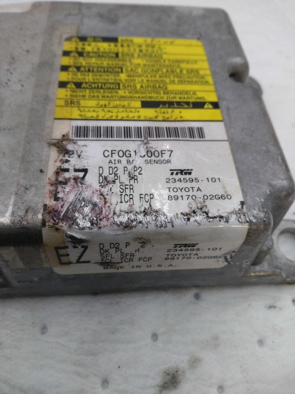 Used Air Bag Module fits: 2016 Toyota Corolla Air Bag air bag under console Grad