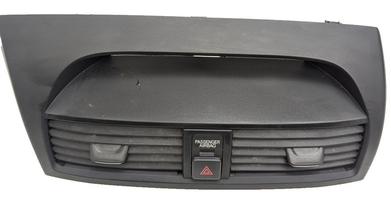 Acura TL 04-08 Center Dash AC Vent w/ Clock & Hazard Switch OEM
