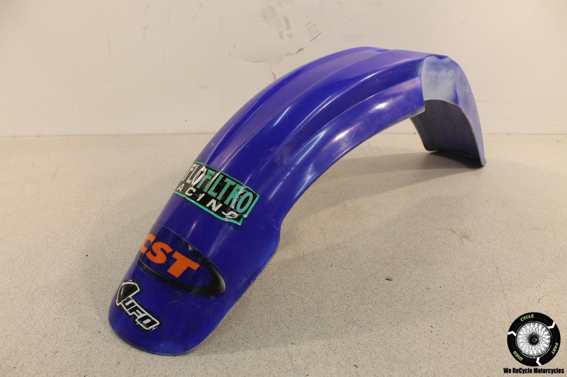 1999 Yamaha YZ125 FRONT WHEEL FENDER COWL FAIRING GUARD PLASTICYZ 125 99