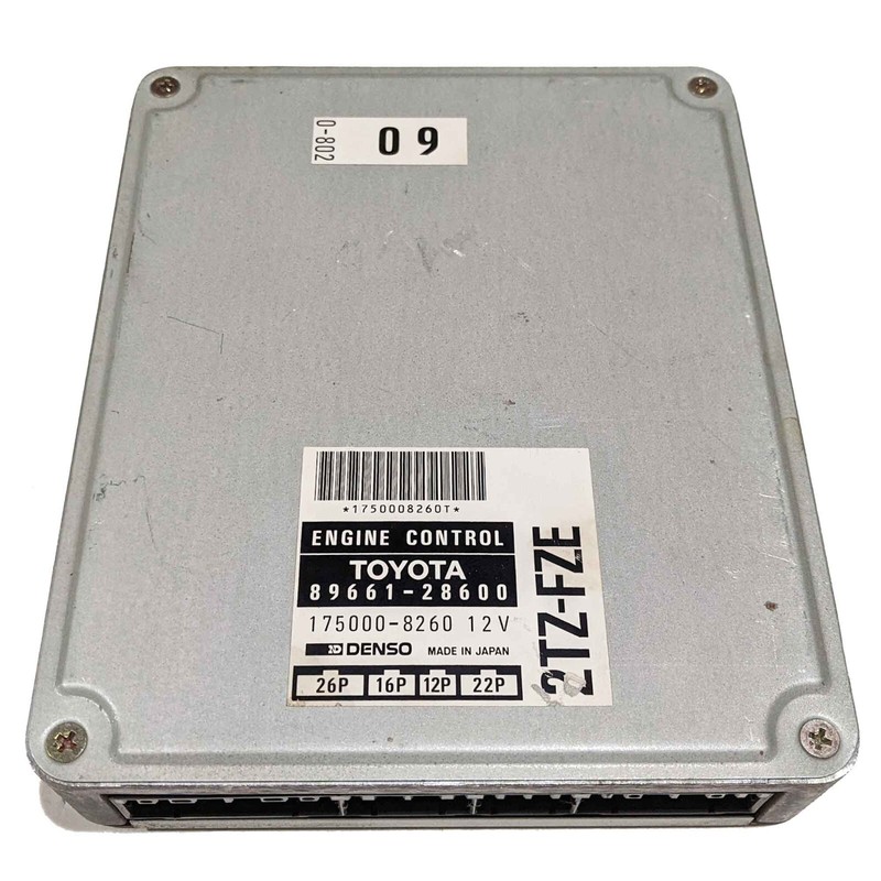 OEM Engine Control Module ECU Toyota Previa DX LE 2.4L L4 Gas 1996 / 89661-28600