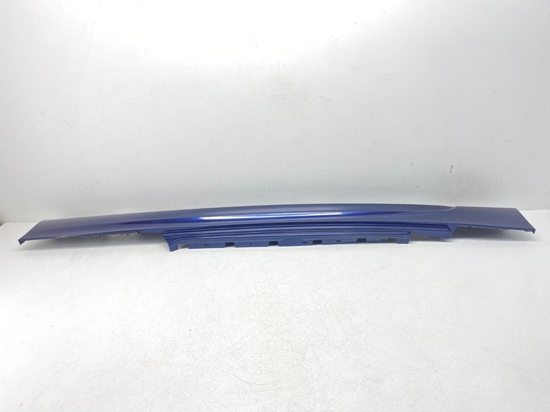 08-14 BMW E82 E88 128 135 M Sport Left Driver Side Skirt Rocker Panel Blue OEM ✅