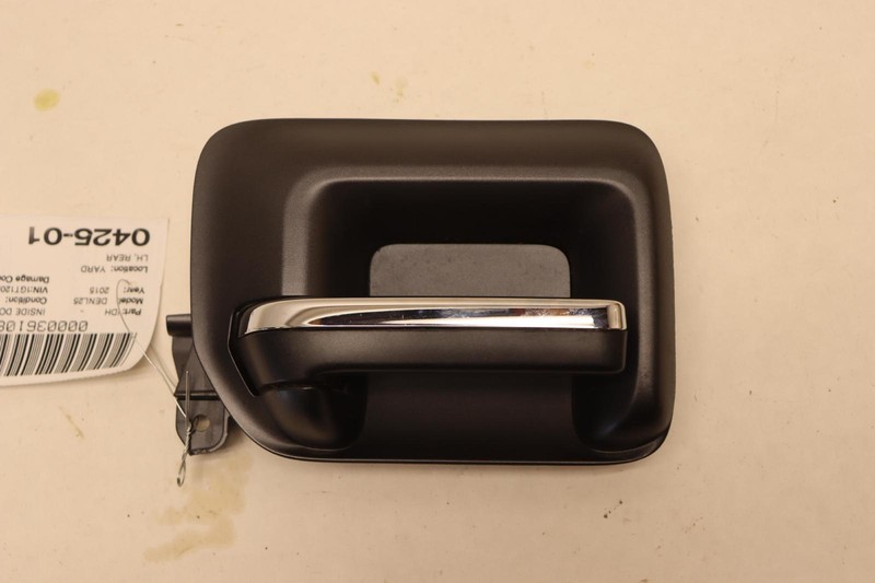 2015-2019 GMC SIERRA 2500 HD CREW CAB REAR LEFT SIDE INTERIOR DOOR HANDLE OEM