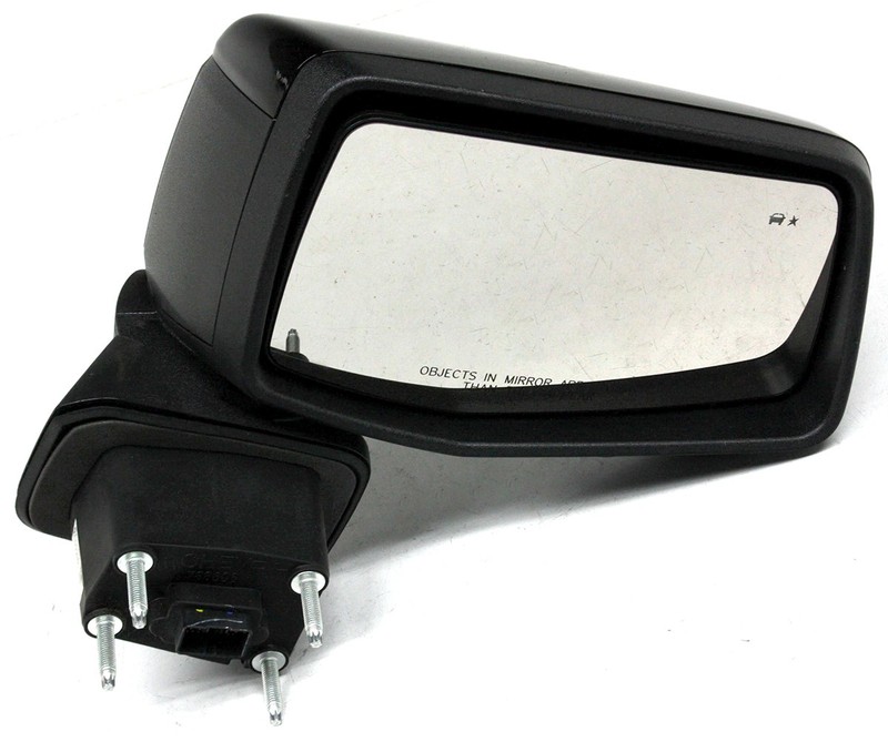 OEM Right Passenger Side Mirror For Chevy Silverado 1500 Black GBA, WA8555