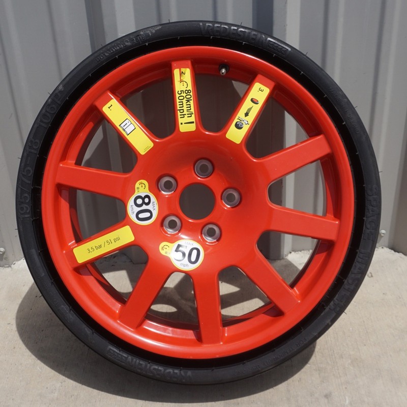 2015 - 2025 Porsche Macan S Emergency Spare Wheel Tire Donut OEM