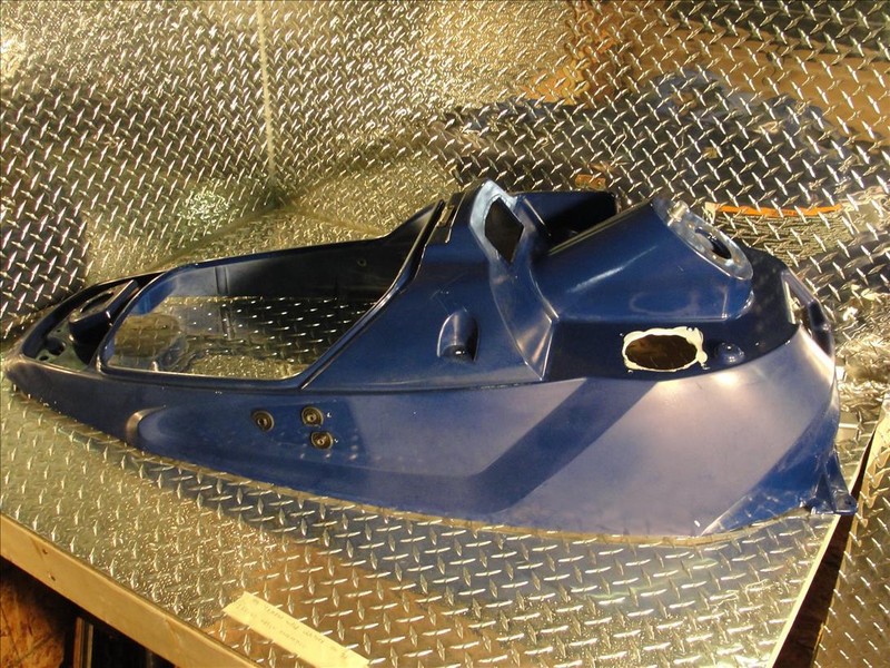 95 YAMAHA WAVE VENTURE 700 ENGINE HATCH ASSEMBLY HOOD BASE XL 760