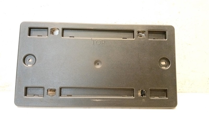 18-25 AUDI B9 A5 S5 Q8 REAR LICENSE PLATE MOUNT PLASTIC BRACKET TRIM OEM 012226