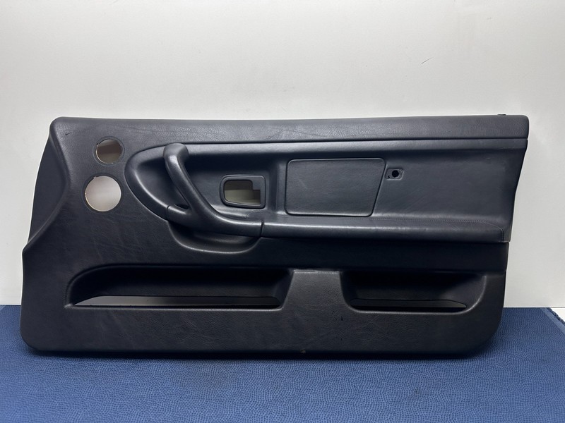 98–99 BMW E36 M3 Convertible Coupe Front Right Door Panel Card Black OEM 100K