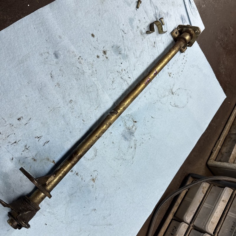 1980 Yamaha SRX 440 Vintage Snowmobile Racing Sled Steering Shaft