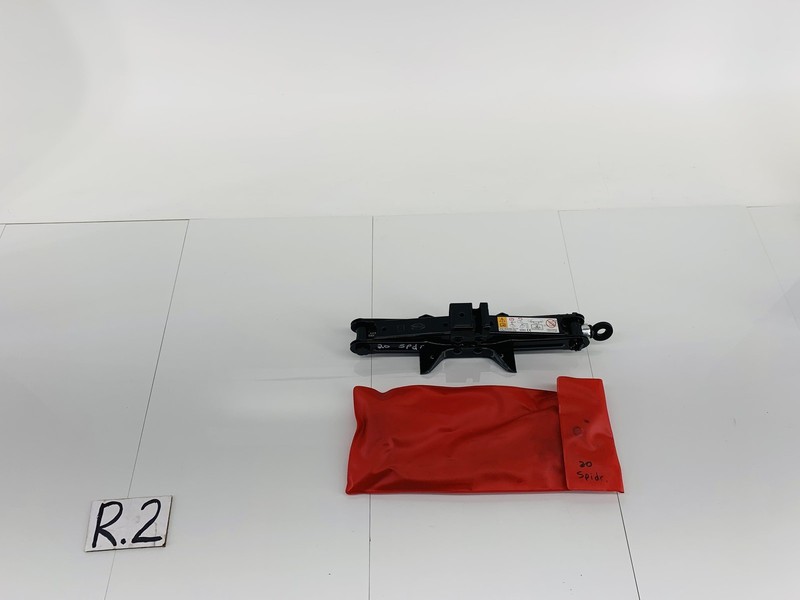 17-20 FIAT 124 SPIDER ABARTH EMERGENCY SPARE WHEEL REPAIR JACK KIT W/ BAG OEM