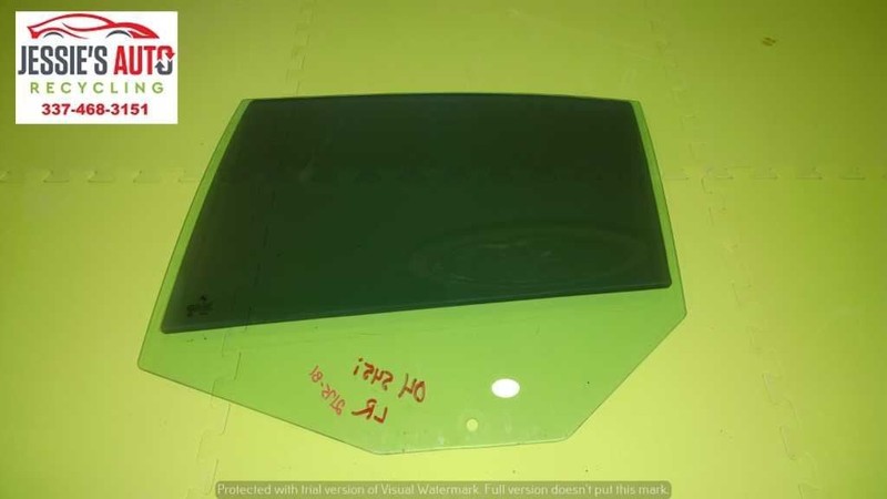 04 05 BMW 545I DRIVER LEFT REAR WINDOW DOOR GLASS OEM 2175-81
