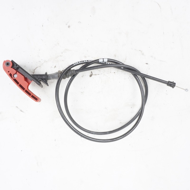 10-17 MERCEDES-BENZ W204 C E CLASSHOOD CABLE W RELEASE HANDLE CABLE USED OEM