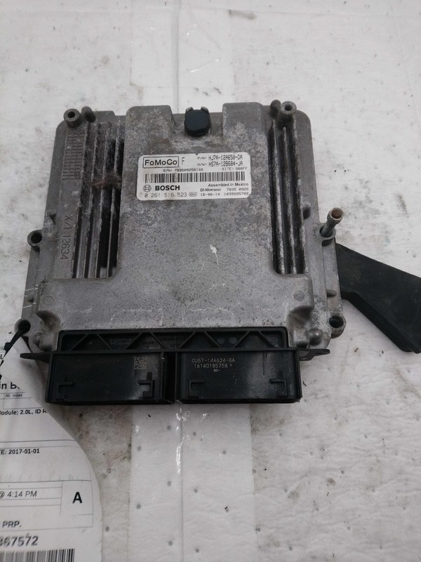 2017 Lincoln MKC Engine Control Module ECM 2.0L OEM Used 105k Miles