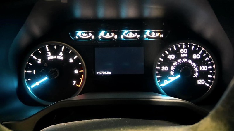 2015 Ford F150 Speedometer Instrument Cluster 2.7L MPH XLT 4.2in Screen