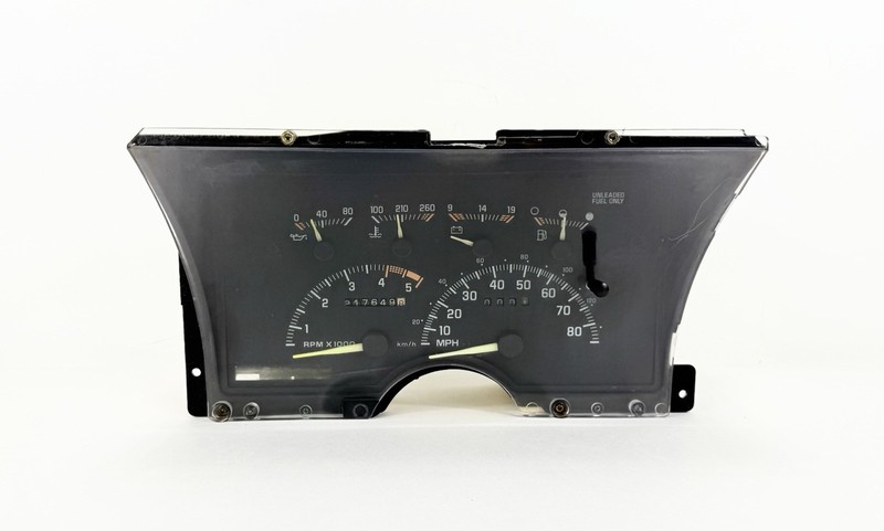 1992-1994 Chevy GMC C1500 K1500 Truck Instrument Cluster 217,649 Miles OEM