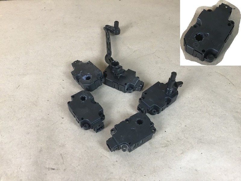 Audi R8 2022 Heater Core Blend Flap Door Actuator Set 6 PCS 18-23 ;:A