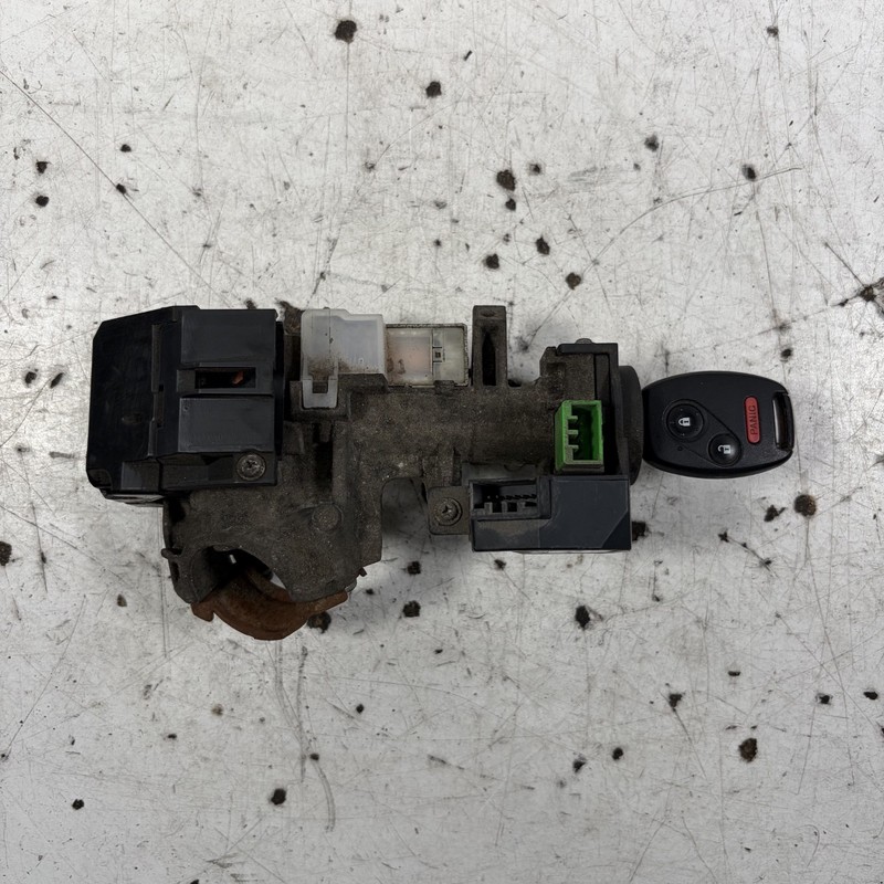 08 Honda Fit AT Ignition Switch Cylinder & Key 06351-SCV-C10 OEM