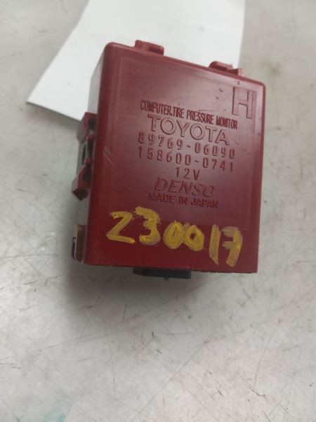 08-11 TOYOTA CAMRY 2.4L FWD AT CHASSIS ECM TIRE PRESSURE MONITOR CONTROL MODULE