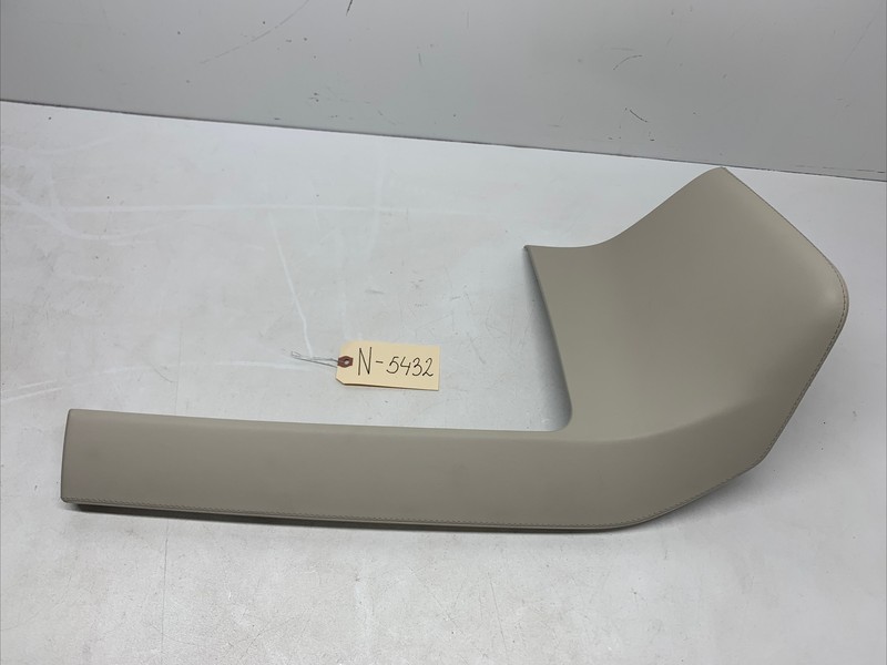 16-20 Tesla Model XS Front Right Passenger Leather Glove Box Trim Cream 5432 M5