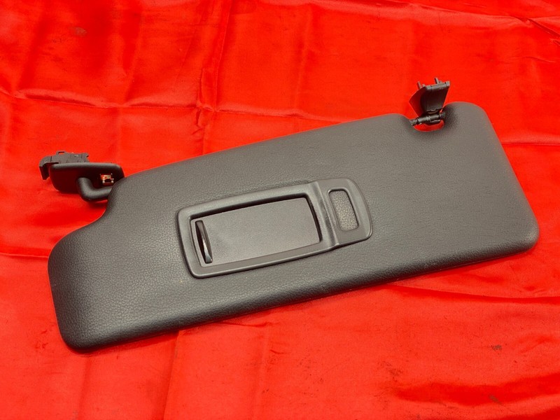 16-23 BMW F48 X1 Front Left Driver Upper Sun Visor Shade Mirror Panel Black OEM✅