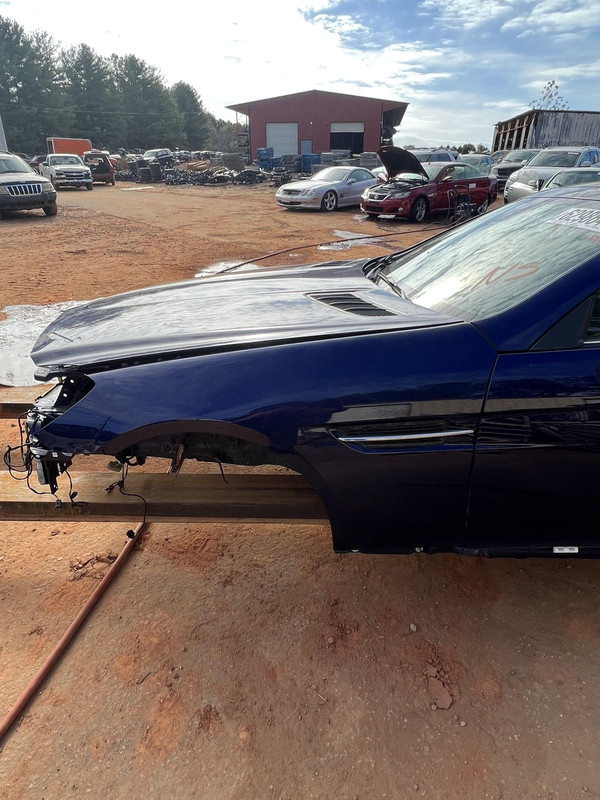 12-16 MERCEDES SLK250 R172 LEFT DRIVER SIDE FENDER OEM BLUE 032U