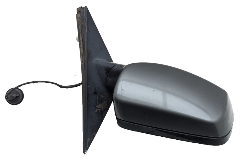 2006-2010 BMW E60 Passenger Side View Mirror Gray Bad glass
