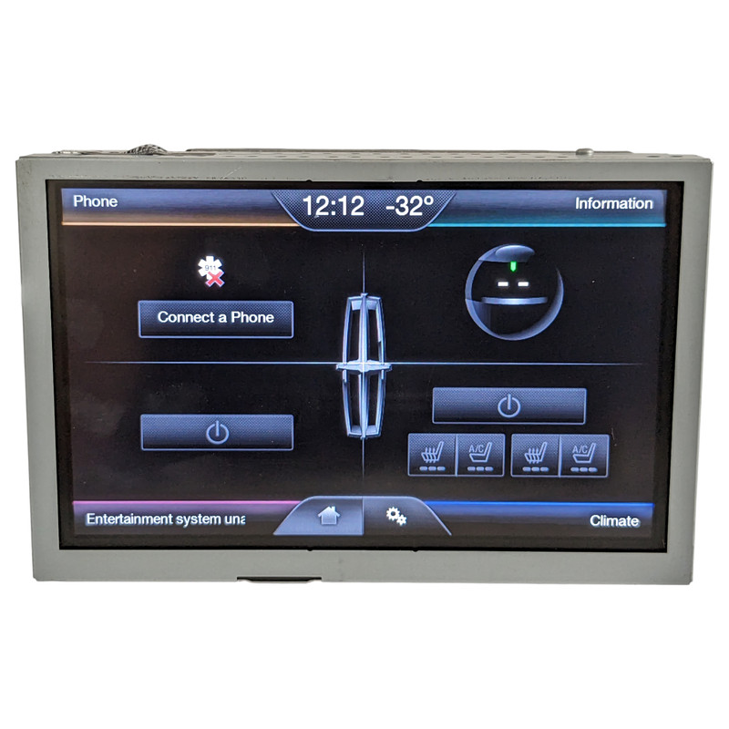 2012-2014 Ford Edge Lincoln MKX Dash 8" Information Display Touch Screen OEM