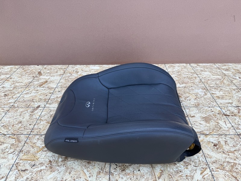 INFINITI FX35 FX37 FX50 QX70 09-17 OEM FRONT RIGHT PASSENGER UPPER SEAT SKIN BLK