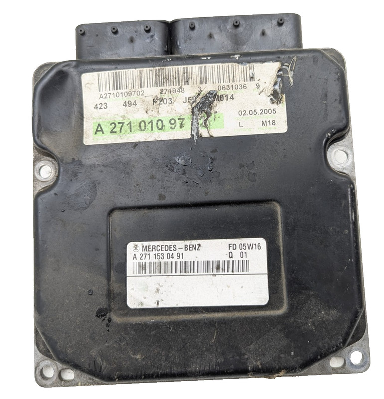 03-05 Mercedes W203 C230 ECU Engine Control Unit 2711530491