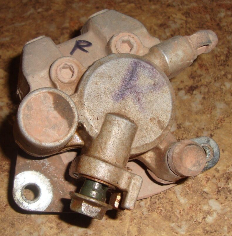 2002 Suzuki Eiger 400 4x4 Quad Runner Right Front Disk Brake Caliper M11