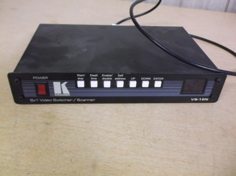 Kramer VS-16N 6x1 Video Switcher/Scanner *FREE SHIPPING*