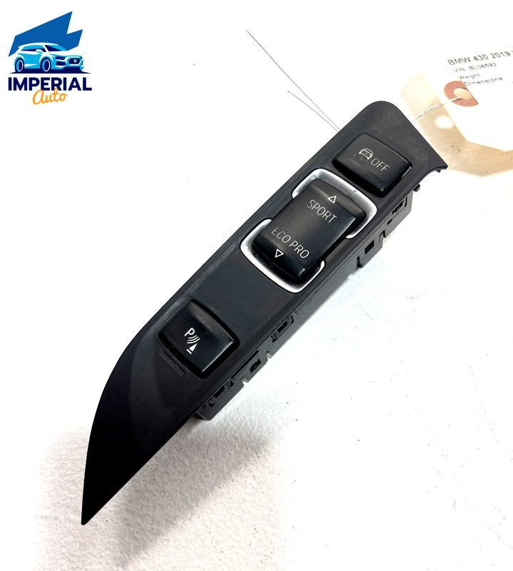 2017-2020 BMW 430i xDrive Center Console Traction Control Switch OEM