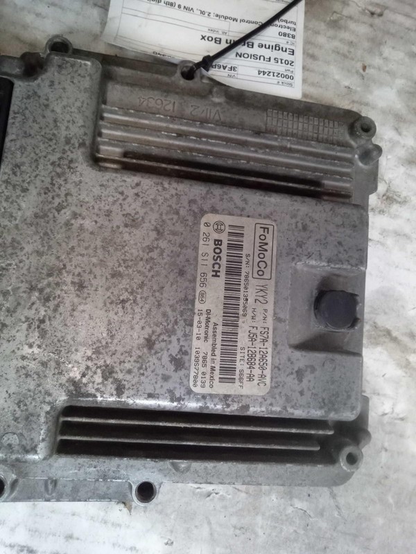 2015 Ford Fusion Engine Control Module ECM 2.0L OEM Used NJ25-21244-520691
