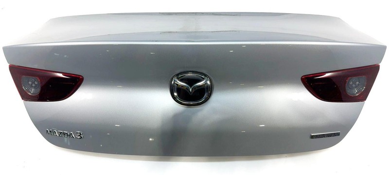 2019-2022 Mazda 3 Silver Trunk Decklid W/ LED Tail Light W/o illumination OEM