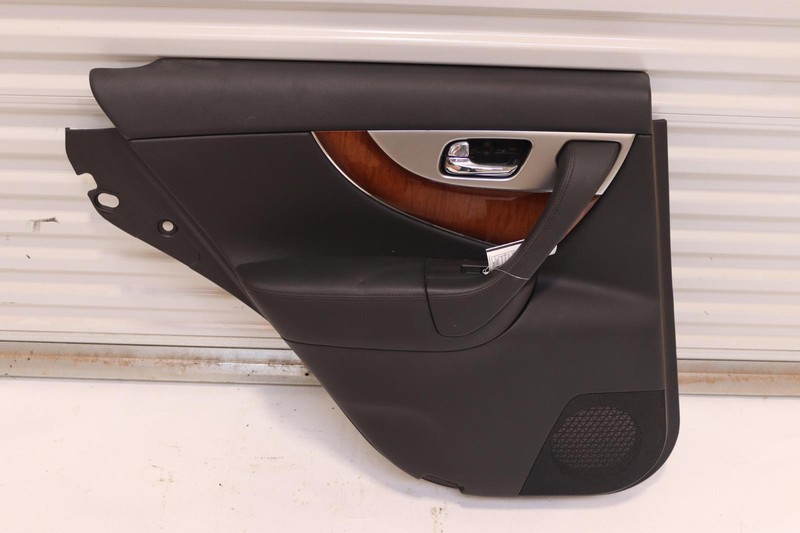 2011 INFINITI FX35 FX50 REAR LEFT SIDE DOOR PANEL TRIM COVER OEM