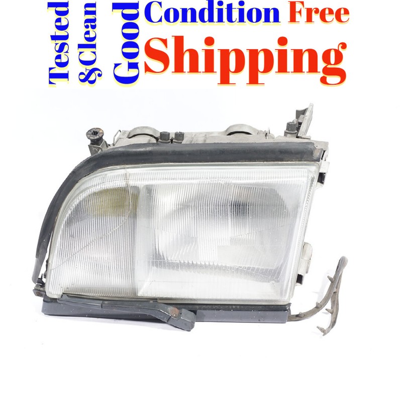1994 1995 MERCEDES S350D W140 HEADLIGHT LEFT DRIVER SIDE 1408206561 OEM