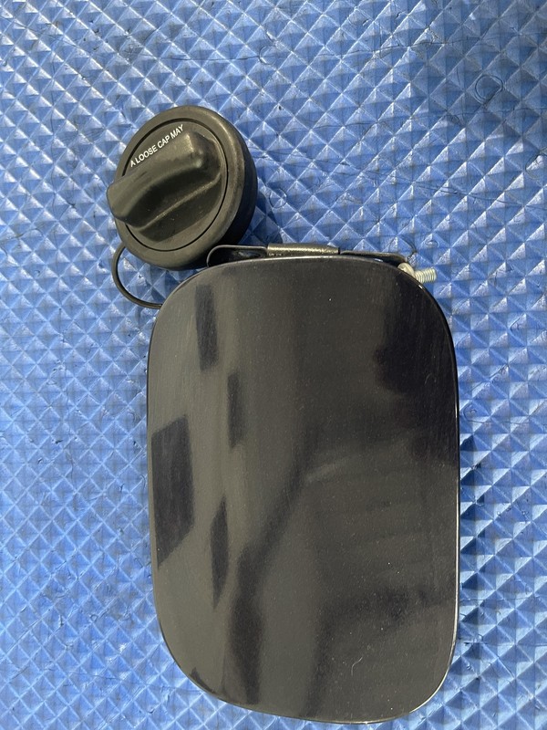 01-07 Mercedes Benz Blue (C359) Fuel Gas Tank Door Oem Tested