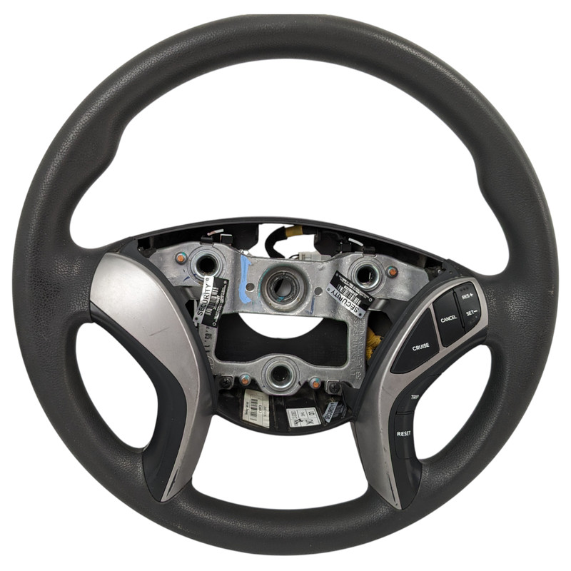 GENUINE 2011-2013 Hyundai Elantra Steering Wheel W/ Cruise Control Switches OEM
