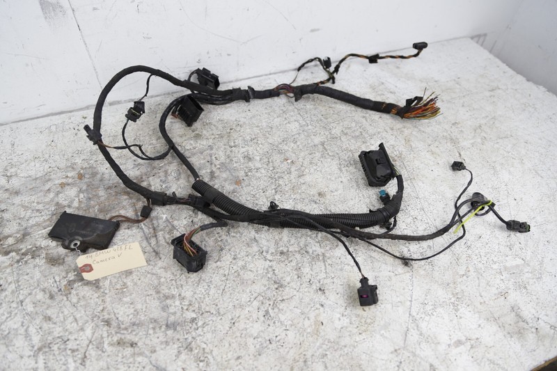 BMW F36 F33 F32 428i 435i Front Left LED Headlight Rack Bumper W/ Camera Wiring